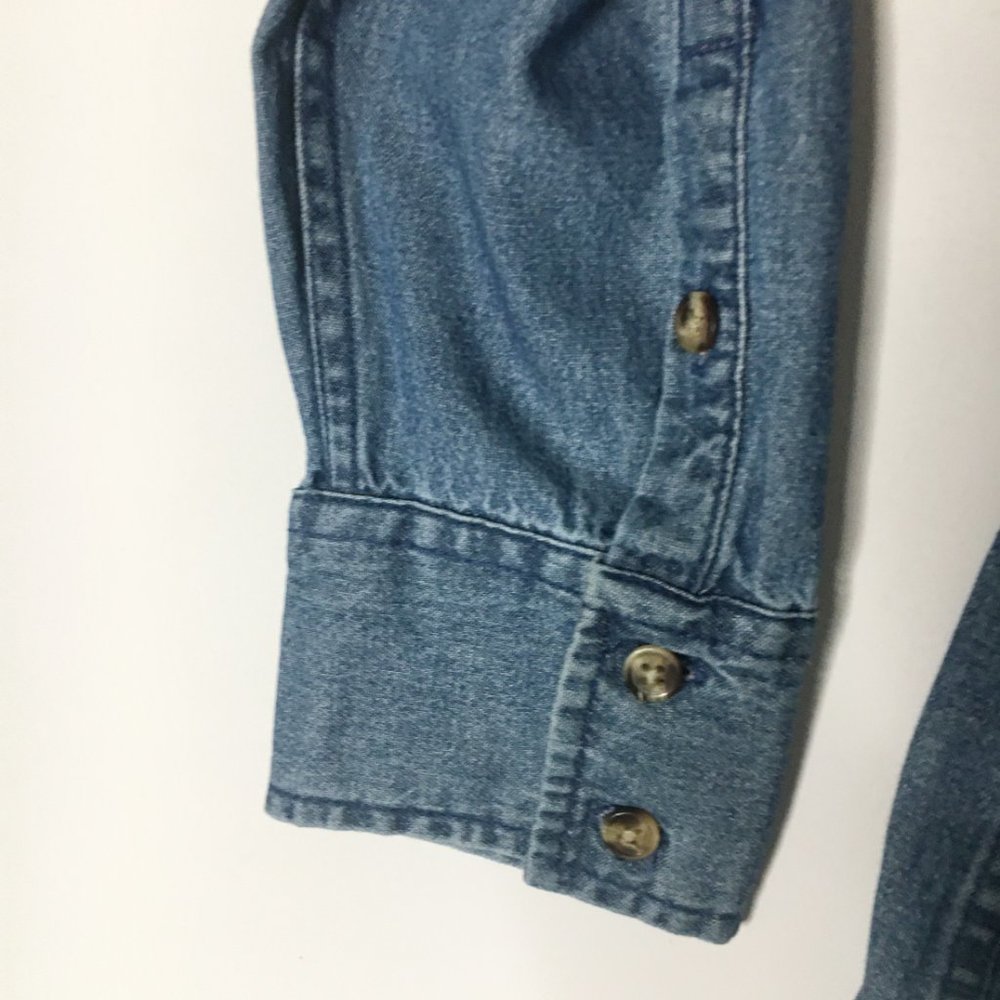 Holiday Denim Shirt Size L - Picture 4 of 6